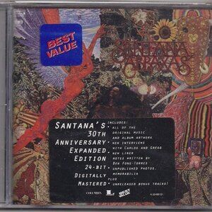 santana abraxas mint 1998 30th anniversary cd - latin jazz rock guitar carlos